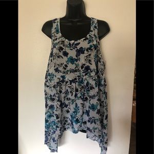 Floral tank top